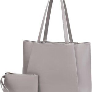 15.6-Inch Waterproof Laptop Bag - Stylish Tote for Professional Women